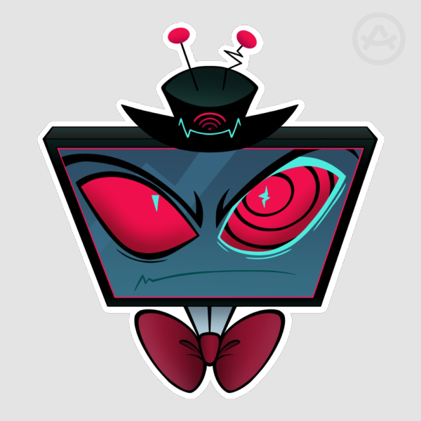 Angry Vox Matte Sticker