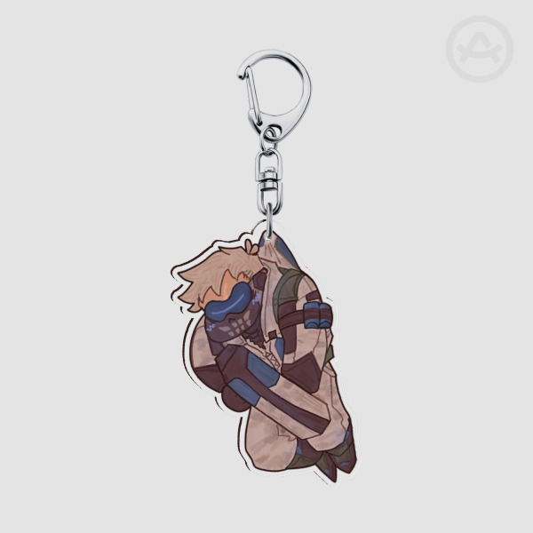 Bone 76 Clear Acrylic Keychain