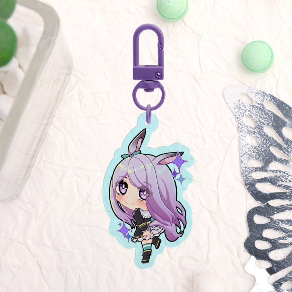 MCQUEEN CHIBI KEYCHAIN