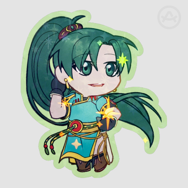 Lady of the Plains Sticker