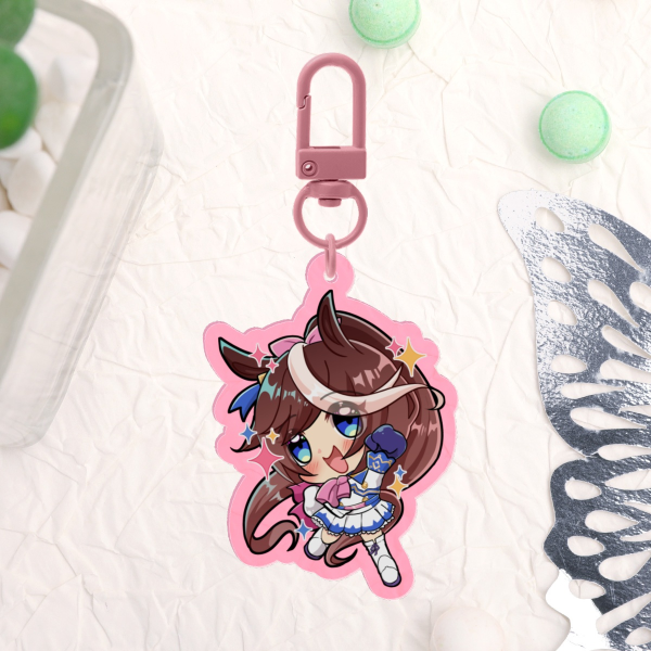 TOKAI TEIO CHIBI KEYCHAIN