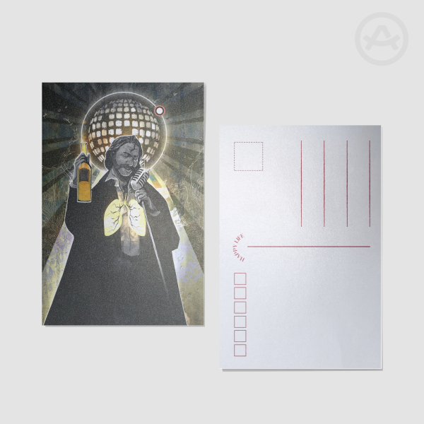 Disco is Dead Postcard