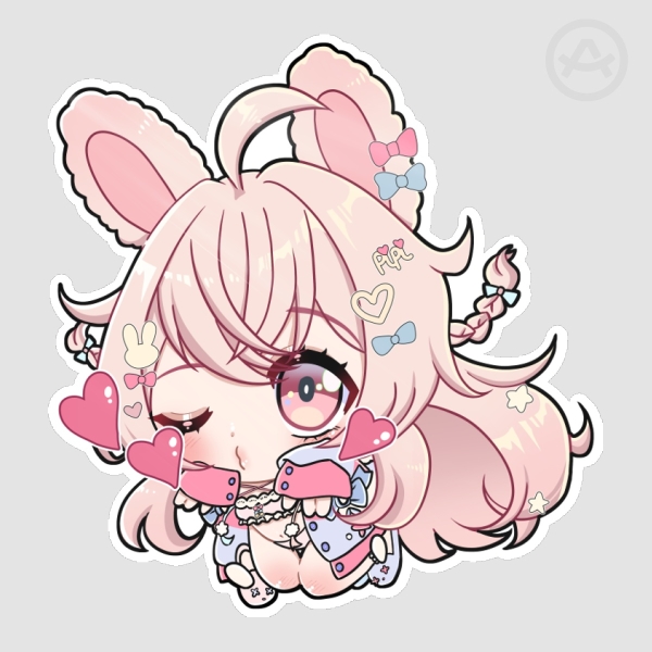 PIPKIN PIPPA CHIBI STICKER