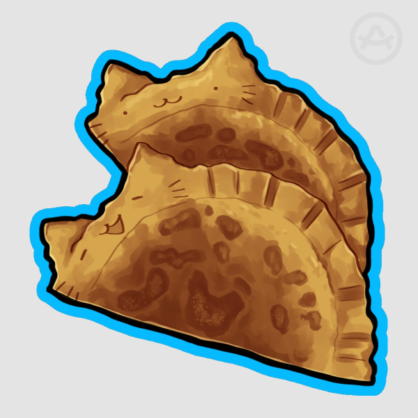 Chebureki Cats | Sticker