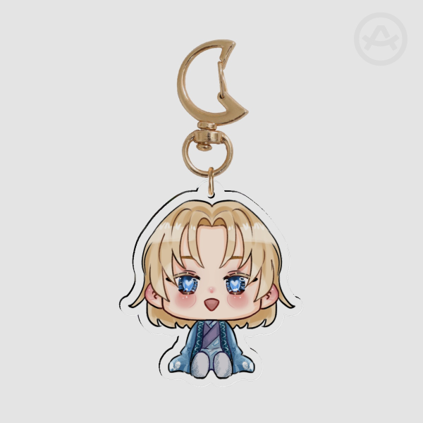 Soo Won Clear Acrylic Keychains (Yona of the dawn)