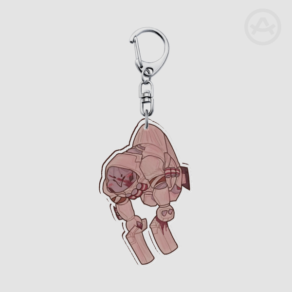 Wight Reaper Clear Acrylic Keychain