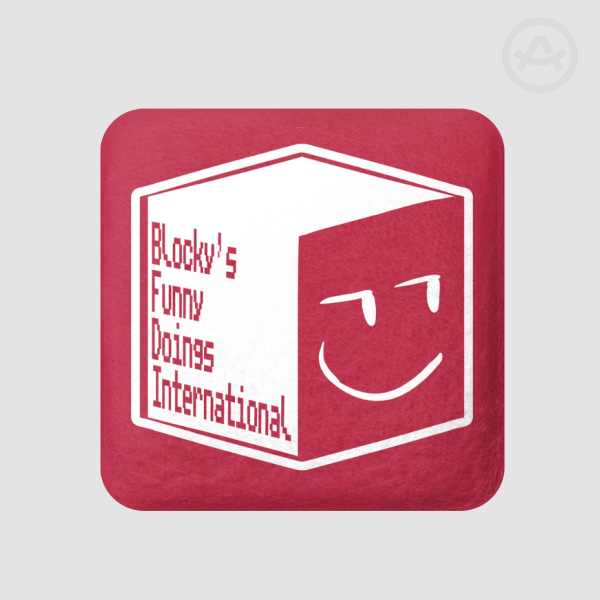 Blocky's Funny Doings International BFDI Plush Badge