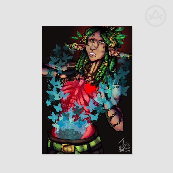 Cyberpunk Elf Original work