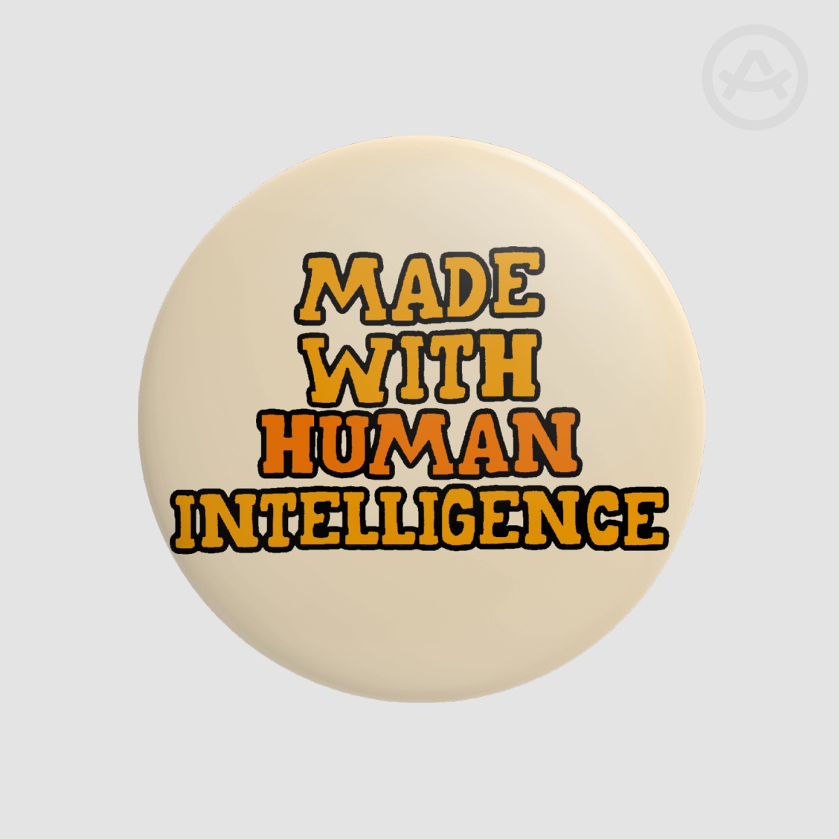 no.1 AI hater Pin #4