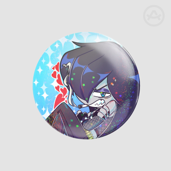 Peter goth Button Pins