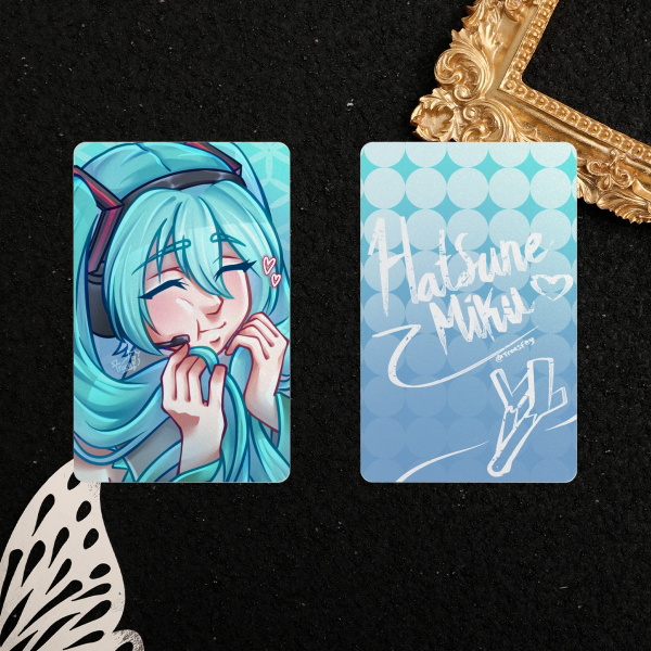 VOCALOID Hatsune Miku Love Blush Photocar
