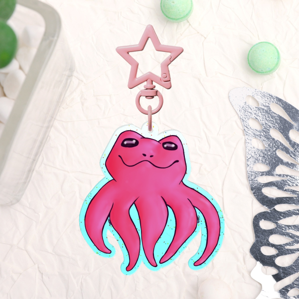 [jrwi] Pretzel Acrylic Keychains