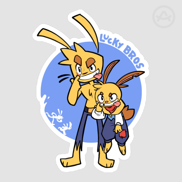 Lucky Bros Sticker