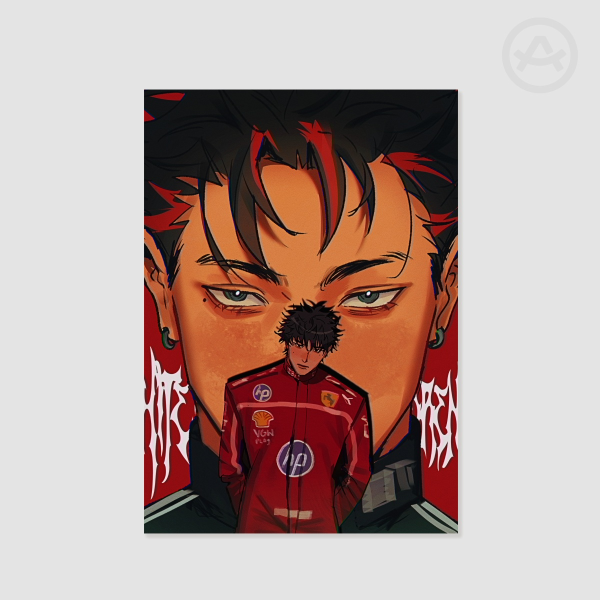 A4 F1 OC Aaren Poster Printing