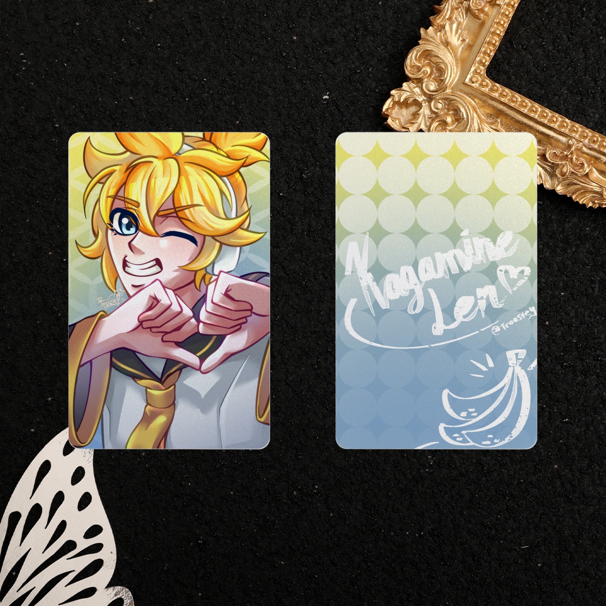 VOCALOID Kagamine Len Heart Photocard