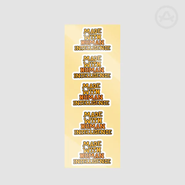 no.1 AI hater Stickers #4