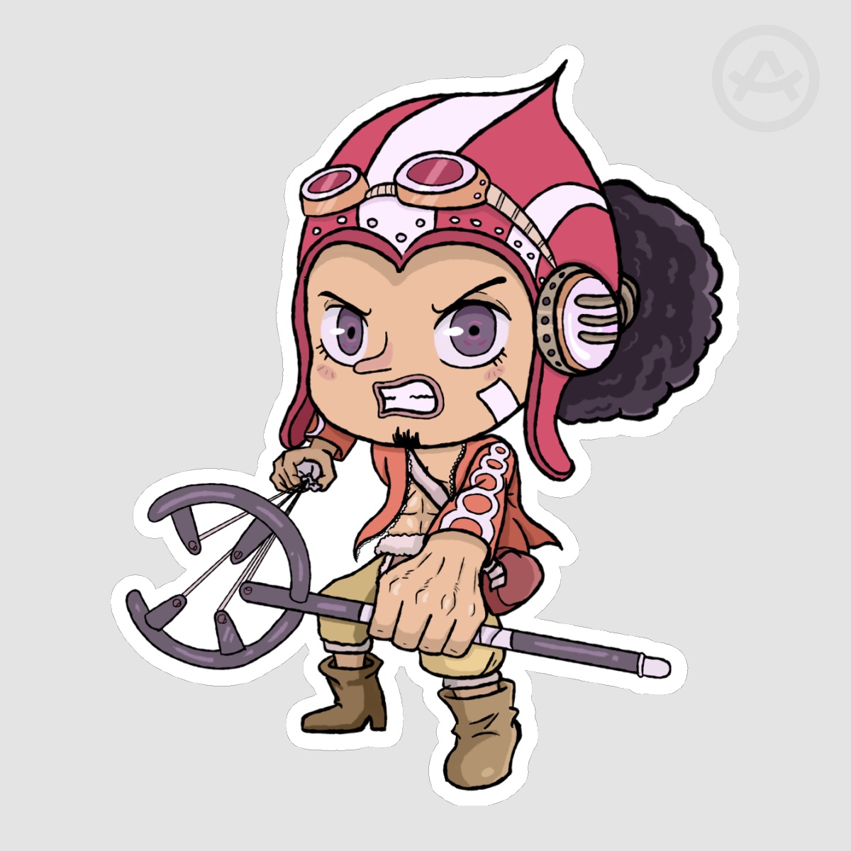 Usopp Dressrosa Sticker
