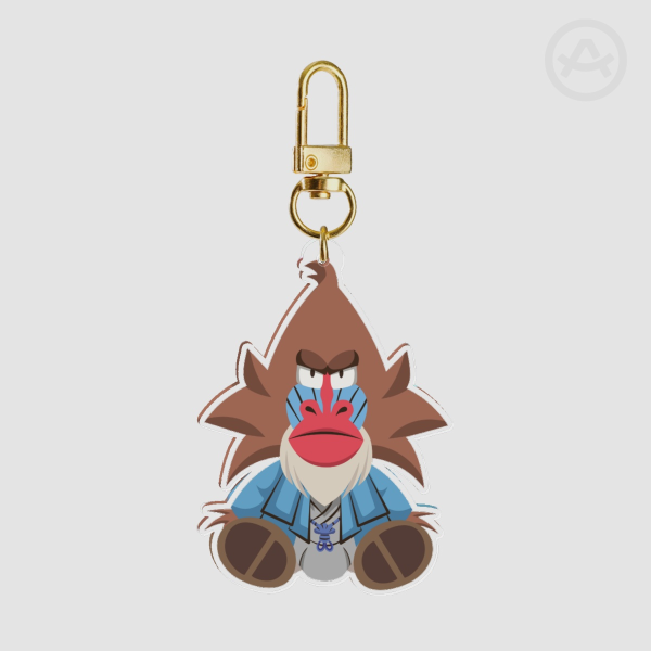 Donraku Shofutei Clear Acrylic Keychains