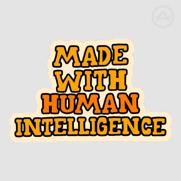 no.1 AI hater Sticker #4