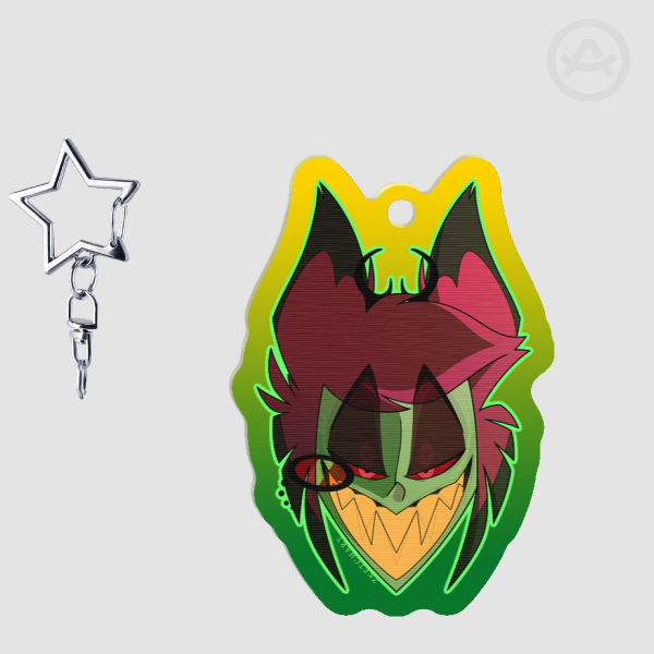 Radio Demon Lenticular Pendant