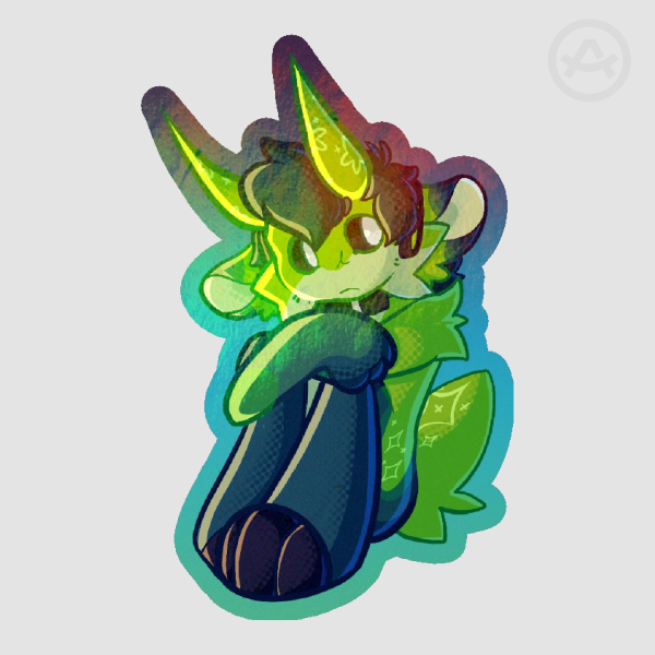 Cherry Colored Edge Stickers