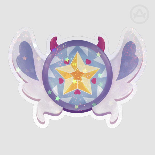 Star Butterfly Magical Wand Sticker