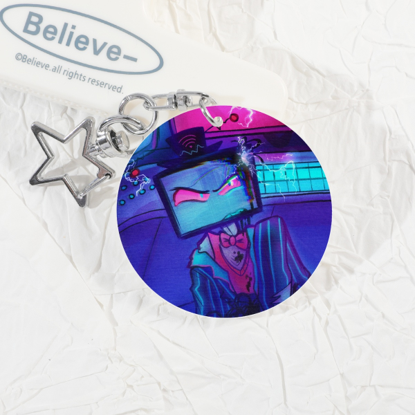 Vox Crash-Out Lenticular Keychain