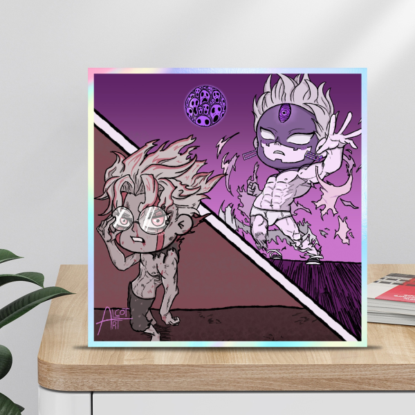 DanDaDan Rainbow-Edged Art Board