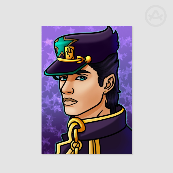 Jotaro Kujo JJBA Poster