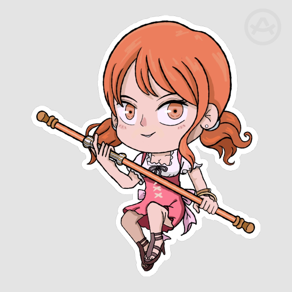 Nami Wholecake Island Sticker