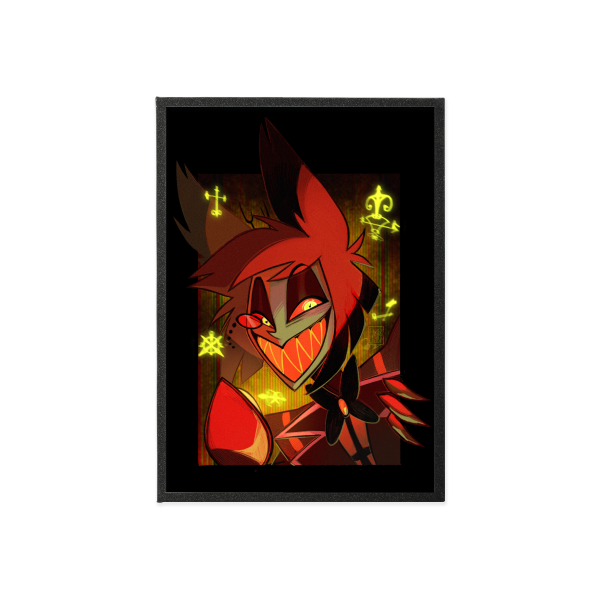 Alastor Hazbin Hotel Art Boards