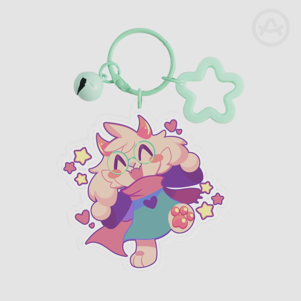 Ralsei Deltarune Keychain