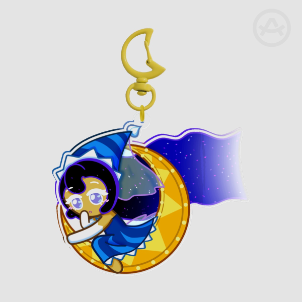 [Moonlight cookie] Clear Acrylic Keychain