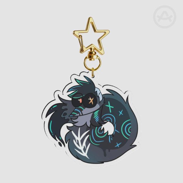 Thorpe Park: Believer Worm Keychain