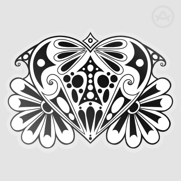 daisyheart sticker <3