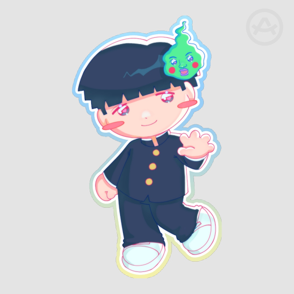 Mob + dimple sticker