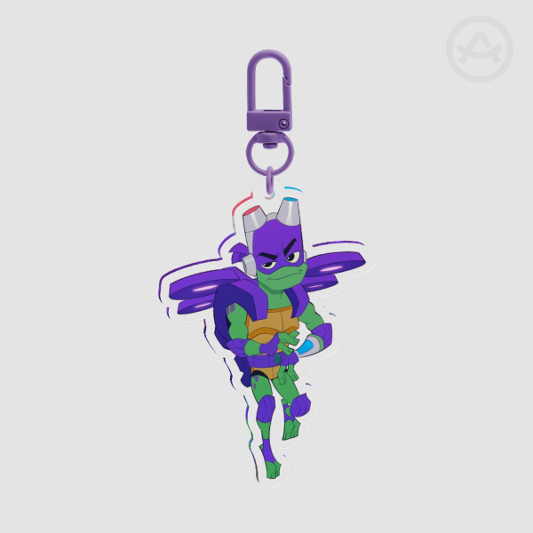 ROTTMNT Donnie Acrylic Keychain