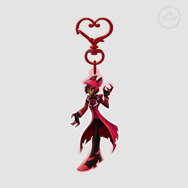 Hazbin Hotel Alastor Keychain