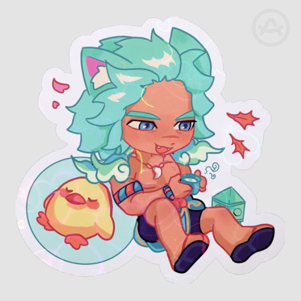 Spirit Blossom Springs Sett Sticker