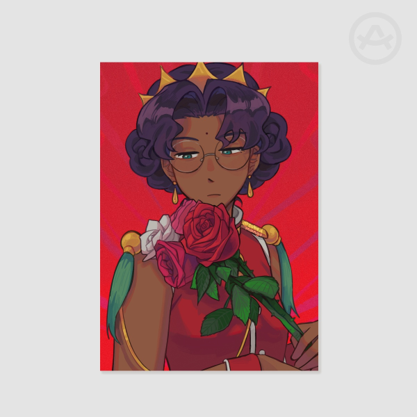 Anthy/Revolutionary Girl Utena A5 Print