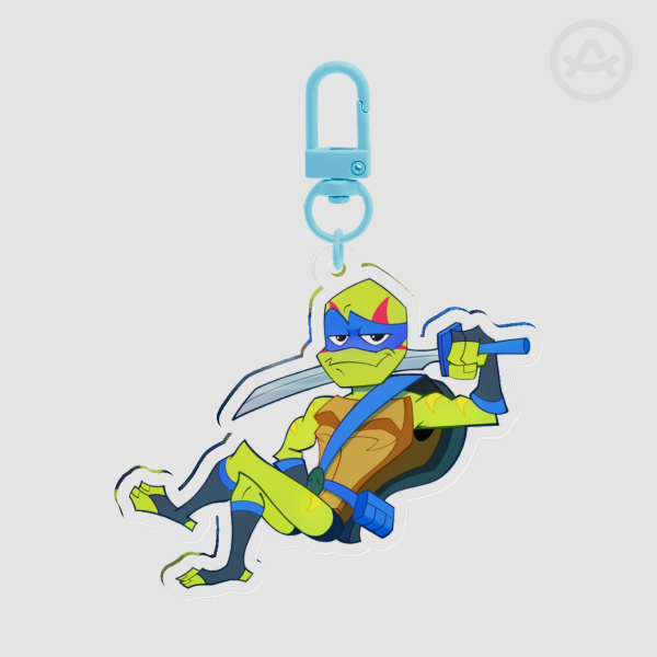 ROTTMNT Leo Acrylic Keychain