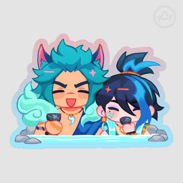 2.5in Spirit Blossom Springs Settphel Sticker