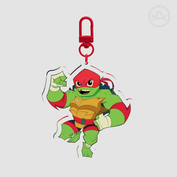ROTTMNT Raph Acrylic Keychain