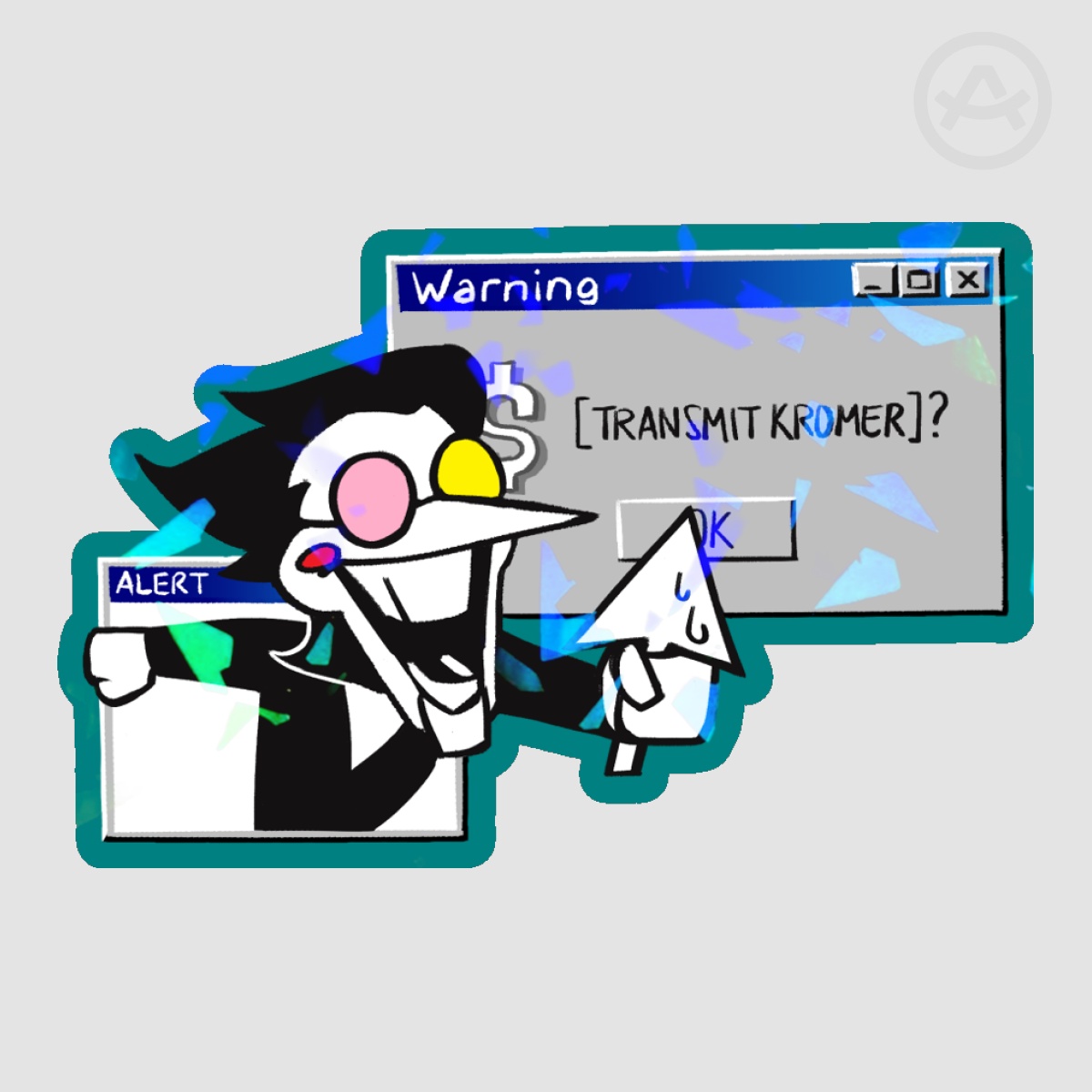 Spamton Sticker
