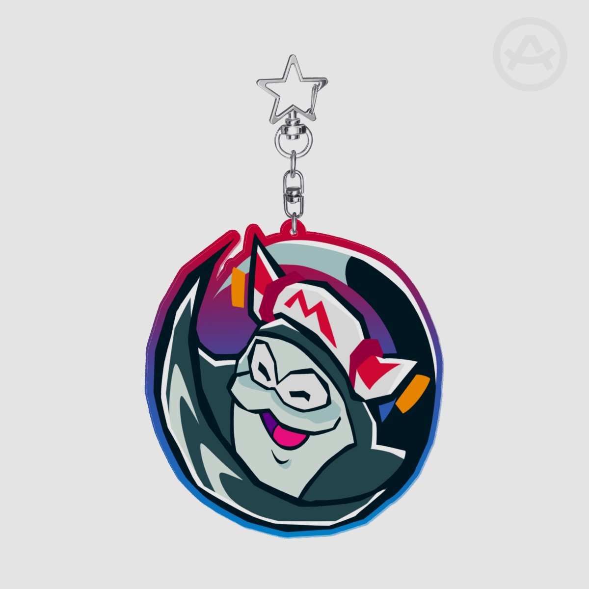 BIG MAN Acrylic Keychain