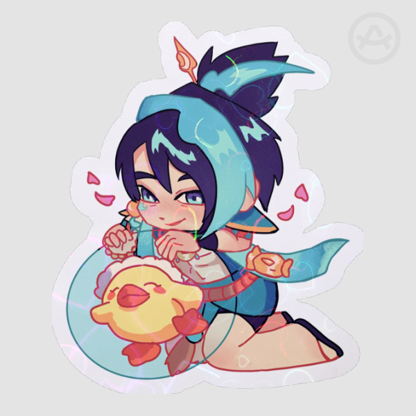 Spirit Blossom Springs Aphelios Sticker