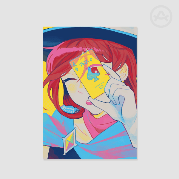 Trucy/Ace Attorney A5 Print