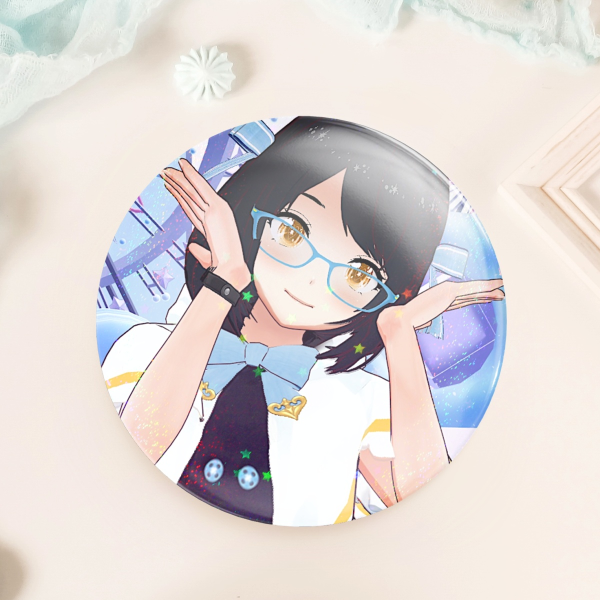 Vtuber Chibi-Diane - Moment In Time - M Round Badge
