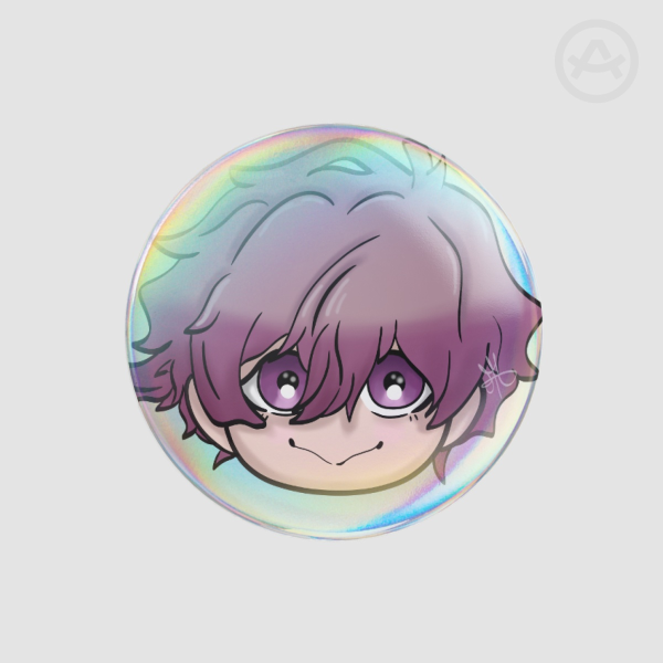 Badge Rainbow Alexis Ness Blue Lock 