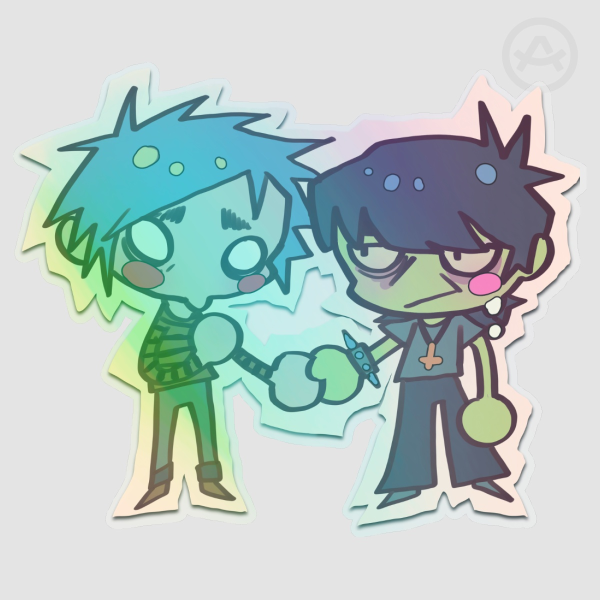 2doc deco sticker / gorillaz